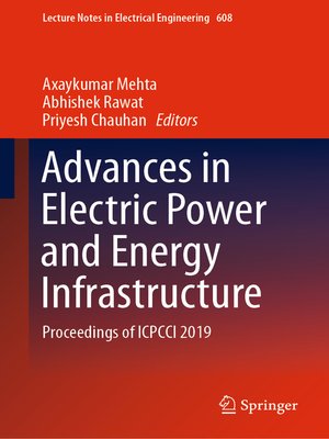 cover image of Advances in Electric Power and Energy Infrastructure